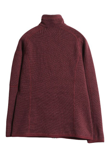 パタゴニア ベターセーター ジャケット レディース M 古着 20年製 アウトドア 裏起毛 フリース セーター フルジップ ブルゾン バーガンディ