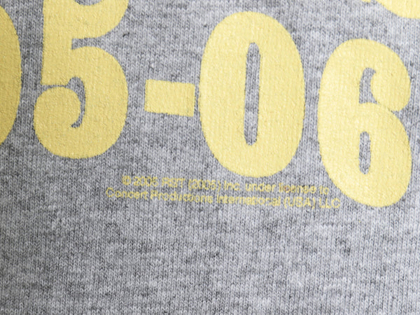 00s ローリング ストーンズ ツアー 両面 プリント ベースボール Tシャツ メンズ XL オールド リップタン バンド ロック 7分袖 大きいサイズ