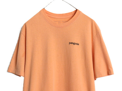 パタゴニア 両面 プリント 半袖 Tシャツ メンズ L / 19年製 アウトドア バックプリント クルーネック カットソー グラフィック イラスト 