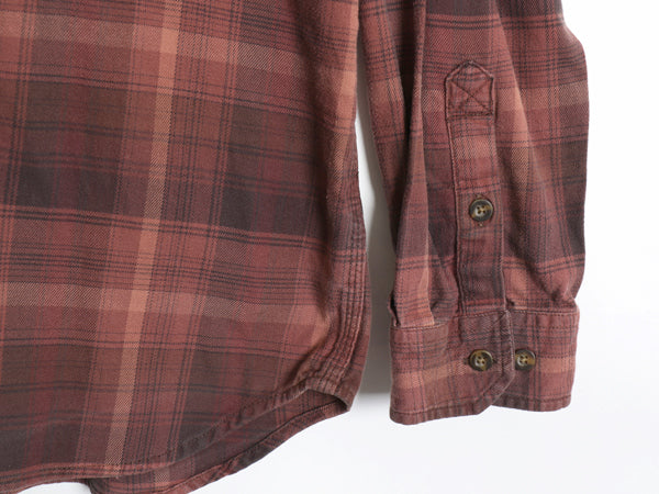 US企画 カーハート 長袖 ボタンダウン フランネル シャツ メンズ XL / チェック RELAXED FIT ネルシャツ ワーク 大きいサイズ マルチカラー