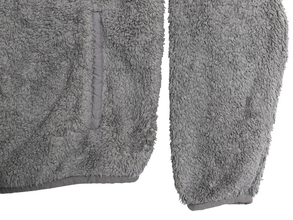 パタゴニア ロスガトス フード プルオーバー レディース S 20年製 ハイ パイル フリース ジャケット ハーフジップ ハイネック パーカー 灰