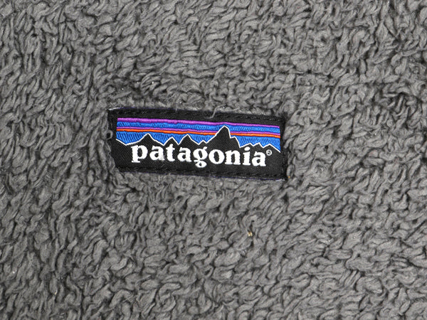 パタゴニア ロスガトス フード プルオーバー レディース S 20年製 ハイ パイル フリース ジャケット ハーフジップ ハイネック パーカー 灰