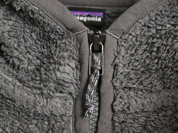 パタゴニア ロスガトス フード プルオーバー レディース S 20年製 ハイ パイル フリース ジャケット ハーフジップ ハイネック パーカー 灰