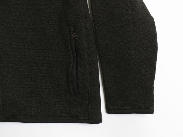 パタゴニア ベターセーター ジャケット メンズ XL 古着 15年製 フリース セーター フルジップ ブルゾン アウトドア 裏起毛 大きいサイズ 黒
