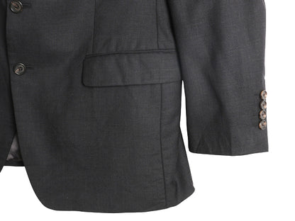 デッドストック ローレン ラルフローレン テーラード ジャケット メンズ L 程/ 新品 ポロ ブレザー スーツ ウール サマー 無地 きれいめ 灰