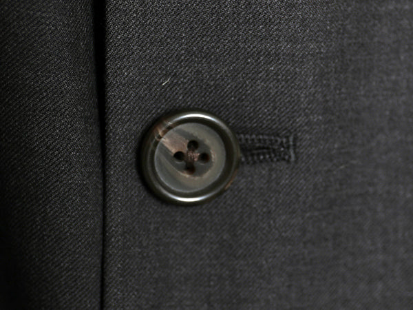 デッドストック ローレン ラルフローレン テーラード ジャケット メンズ L 程/ 新品 ポロ ブレザー スーツ ウール サマー 無地 きれいめ 灰