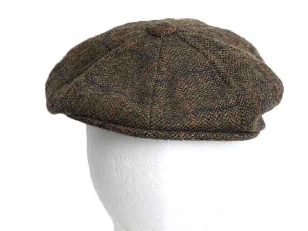 エポック ツイード ウール キャスケット メンズ レディース L 程/ 古着 帽子 キャップ ヘリンボーン ハンチング ニュースボーイ 防寒 秋 冬