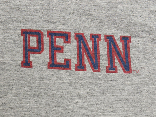 90s USA製 PENN カレッジ 両面 プリント 長袖 Tシャツ メンズ XL / オールド ロンT ロングスリーブ シングルステッチ グレー 大きいサイズ