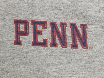 90s USA製 PENN カレッジ 両面 プリント 長袖 Tシャツ メンズ XL / オールド ロンT ロングスリーブ シングルステッチ グレー 大きいサイズ
