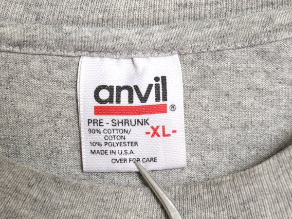 90s USA製 PENN カレッジ 両面 プリント 長袖 Tシャツ メンズ XL / オールド ロンT ロングスリーブ シングルステッチ グレー 大きいサイズ