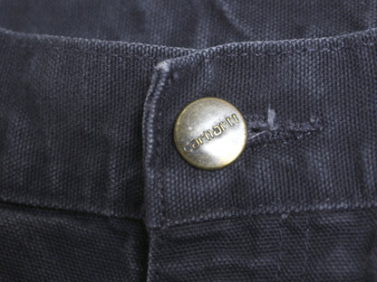 US企画 カーハート ウォッシュド ダック ペインター パンツ メンズ 31 30 / ワーク ストレート ヘビーウェイト ボトムス ネイビー ゆったり