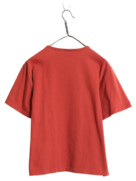 80s USA製 バナナリパブリック 半袖 Tシャツ レディース S 古着 ヴィンテージ 当時物 無地 コットン シングルステッチ ボックス カットソー