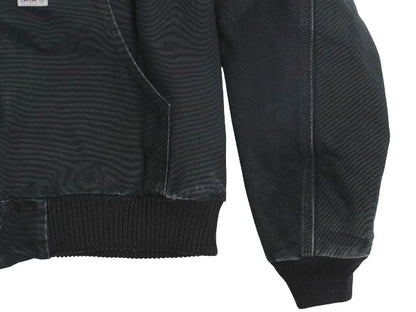 US企画 カーハート アクティブ ジャケット メンズ L / ダック フード パーカー 中綿 キルティング ライナー ブルゾン ジャンパー ブラック