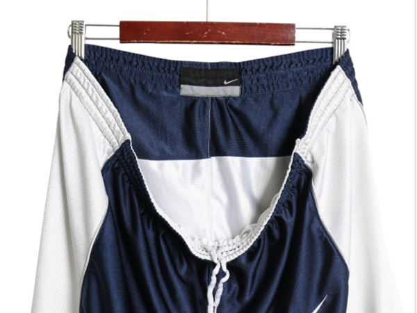 00s ナイキ バスケットボール ショーツ メンズ XXL 程/ オールド トラック バスパン ショートパンツ ライナー付き スウッシュ 大きいサイズ