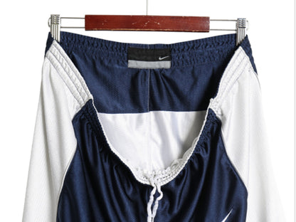 00s ナイキ バスケットボール ショーツ メンズ XXL 程/ オールド トラック バスパン ショートパンツ ライナー付き スウッシュ 大きいサイズ