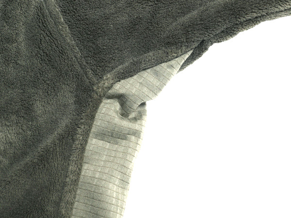 民間 ECWCS GEN3 フルジップ フリース ジャケット LARGE REGULAR 古着 ミリタリー アーミー レベル3 ジャンパー フォリッジ グリーン 毛足