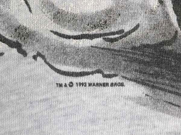 90s USA製 ワーナー トゥイーティー プリント スウェット メンズ レディース M オールド キャラクター イラスト トレーナー 裏起毛 グレー