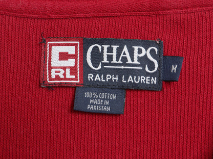 00s チャップス ラルフローレン ヘンリーネック 長袖 Tシャツ メンズ M オールド ポロ ロンT 長袖Tシャツ ヘビーウェイト ニット ゆったり