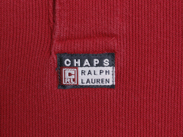 00s チャップス ラルフローレン ヘンリーネック 長袖 Tシャツ メンズ M オールド ポロ ロンT 長袖Tシャツ ヘビーウェイト ニット ゆったり