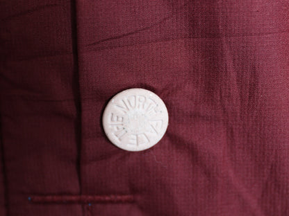 ノースフェイス ハーフジップ 総柄 フリース ジャケット メンズ M / アウトドア ナイロン 切替 ブルゾン ハイネック プルオーバー ツートン