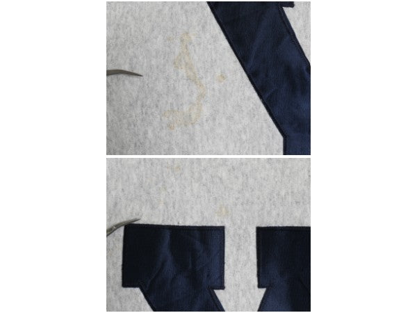 90s USA製 YALE カレッジ ロゴ刺繍 スウェット メンズ XXL オールド イエール トレーナー 裏起毛 大きいサイズ リバース タイプ イニシャル
