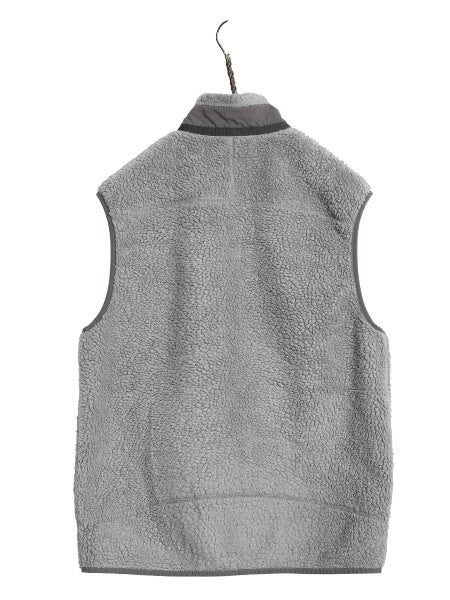 パタゴニア クラシック レトロX フリース ベスト メンズ M / 古着 13年製 アウトドア パイル フルジップ ハイネック 重ね着 前開き グレー