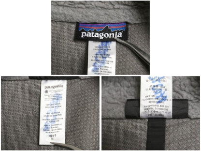 パタゴニア クラシック レトロX フリース ベスト メンズ M / 古着 13年製 アウトドア パイル フルジップ ハイネック 重ね着 前開き グレー
