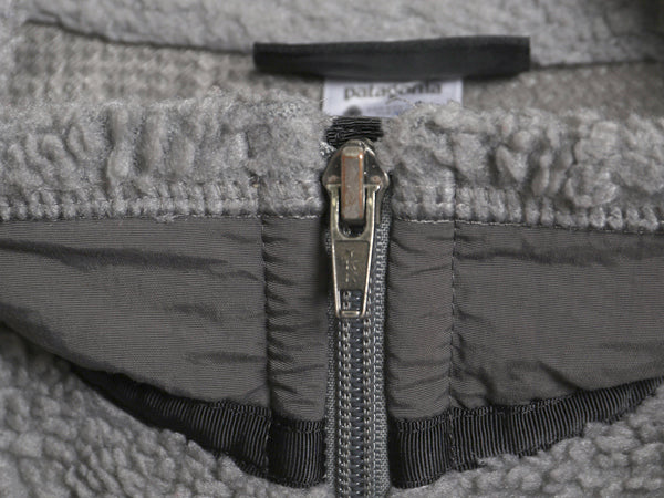 パタゴニア クラシック レトロX フリース ベスト メンズ M / 古着 13年製 アウトドア パイル フルジップ ハイネック 重ね着 前開き グレー