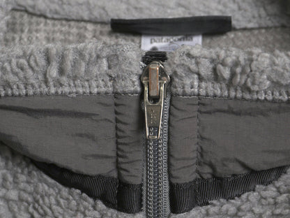 パタゴニア クラシック レトロX フリース ベスト メンズ M / 古着 13年製 アウトドア パイル フルジップ ハイネック 重ね着 前開き グレー