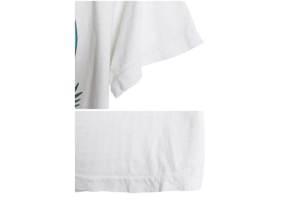 80s カリフォルニア レーズン プリント Tシャツ メンズ レディース L 程/ ヴィンテージ 企業 キャラクター イラスト シングルステッチ 白