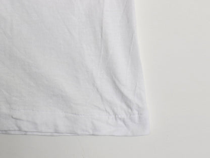 デッドストック 80s イラスト プリント Tシャツ メンズ XL 小さめ L 新品 ユーロ ヴィンテージ グラフィック アート 偉人 シングルステッチ