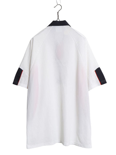 90s ☆ アンブロ イングランド代表 サッカー ユニフォーム メンズ XL オールド 97 98 99 当時物 フットボール シャツ ナショナル ホーム 白