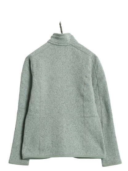 パタゴニア ベターセーター ジャケット レディース S 古着 14年製 フリース セーター フルジップ ブルゾン ハイネック アウトドア グリーン