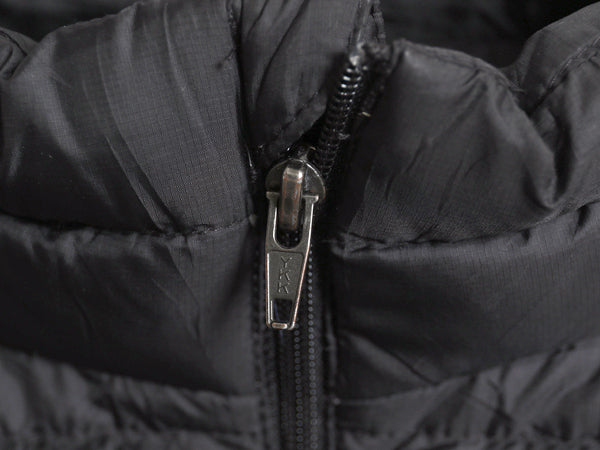 パタゴニア ダウン セーター キッズ XL レディース S 程/ 古着 16年製 キルティング ナイロン ジャケット 600フィル ブルゾン アウター 黒