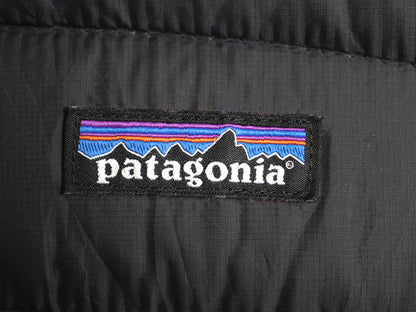 パタゴニア ダウン セーター キッズ XL レディース S 程/ 古着 16年製 キルティング ナイロン ジャケット 600フィル ブルゾン アウター 黒