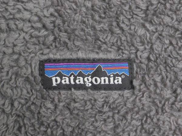 パタゴニア ロスガトス フード プルオーバー レディース S 20年製 ハイ パイル フリース ジャケット ハーフジップ ハイネック パーカー 灰