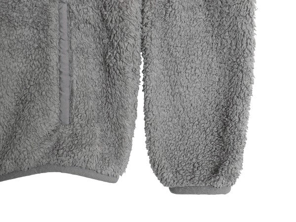 パタゴニア ロスガトス フード プルオーバー レディース S 20年製 ハイ パイル フリース ジャケット ハーフジップ ハイネック パーカー 灰