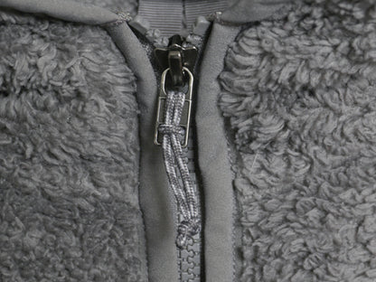 パタゴニア ロスガトス フード プルオーバー レディース S 20年製 ハイ パイル フリース ジャケット ハーフジップ ハイネック パーカー 灰