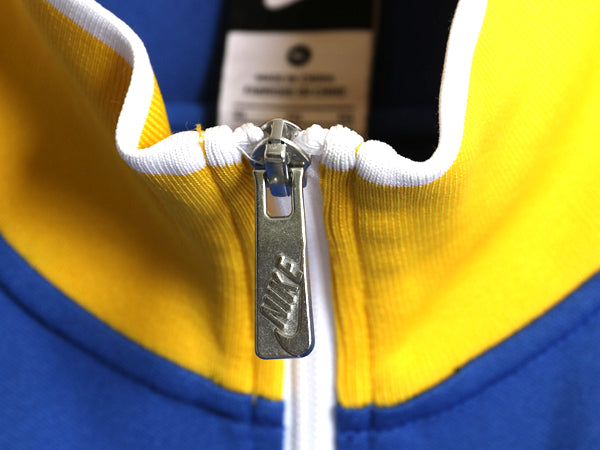 ナイキ サッカー ブラジル 代表 トラック ジャケット メンズ XL / オフィシャル ジャージ フルジップ ハイネック スウッシュ 大きいサイズ