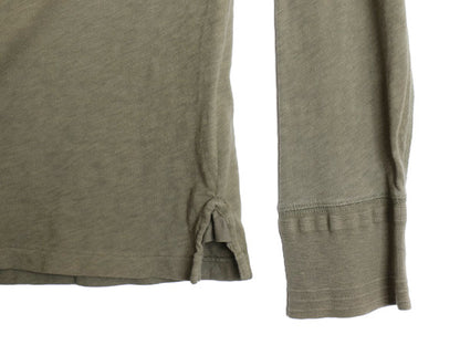 00s ポロ ラルフローレン ヘンリーネック 長袖 Tシャツ メンズ M / オールド ロンT ヴィンテージ モデル アンダーシャツ カットソー 無地