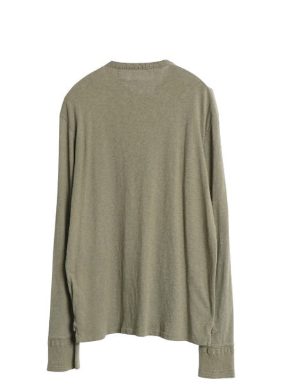 00s ポロ ラルフローレン ヘンリーネック 長袖 Tシャツ メンズ M / オールド ロンT ヴィンテージ モデル アンダーシャツ カットソー 無地