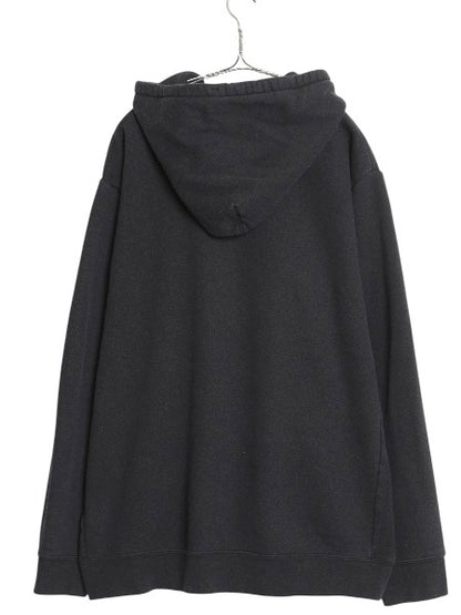パタゴニア ロゴ 刺繍 スウェット フード パーカー メンズ XXL レディース 3XL / 18年製 アウトドア 裏起毛 プルオーバー 大きいサイズ 黒