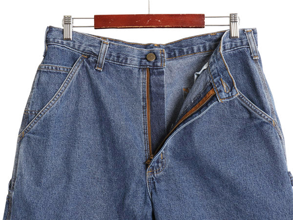 US企画 カーハート デニム ペインター ショートパンツ メンズ 34 / ショーツ 短パン ジーンズ ジーパン ワーク コットン ハーフパンツ 廃盤