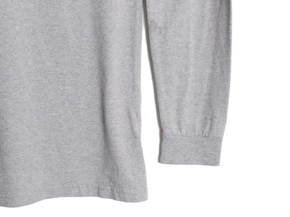 パタゴニア 両面 プリント 長袖 Tシャツ メンズ XL 17年製 アウトドア ロンT ロングスリーブ グラフィック バックプリント 大きいサイズ 灰