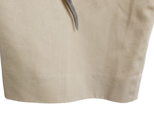 00s ランズエンド チノ パンツ メンズ 実寸 36 33 オールド ノータック ストレート チノパン スラックス ボトムス トラウザー カーキ 無地