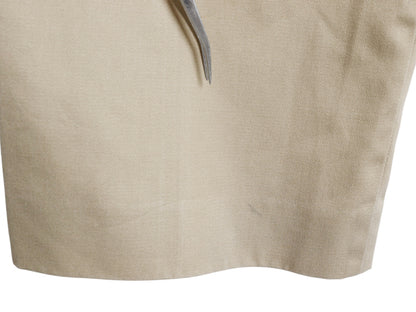 00s ランズエンド チノ パンツ メンズ 実寸 36 33 オールド ノータック ストレート チノパン スラックス ボトムス トラウザー カーキ 無地