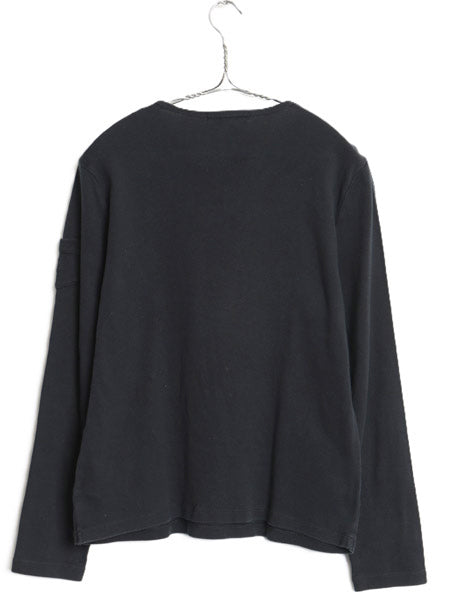 00s ローレン ラルフローレン 長袖 Tシャツ レディース M / オールド ロンT コットン ストレッチ リブ編み カットソー ロングスリーブ 黒