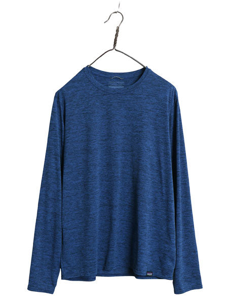 パタゴニア キャプリーン 長袖 Tシャツ メンズ M 21年製 アウトドア ロンT ストレッチ アンダーシャツ カットソー インナー スムース 素材 