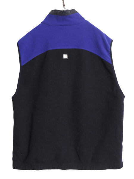 90s チャップス ラルフローレン フルジップ リバーシブル ベスト メンズ XL / ポロ オールド フリース ナイロン ハイネック 大きいサイズ