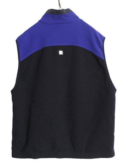 90s チャップス ラルフローレン フルジップ リバーシブル ベスト メンズ XL / ポロ オールド フリース ナイロン ハイネック 大きいサイズ